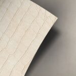 Crocodile Leather White