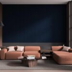 Dark Blue Painted