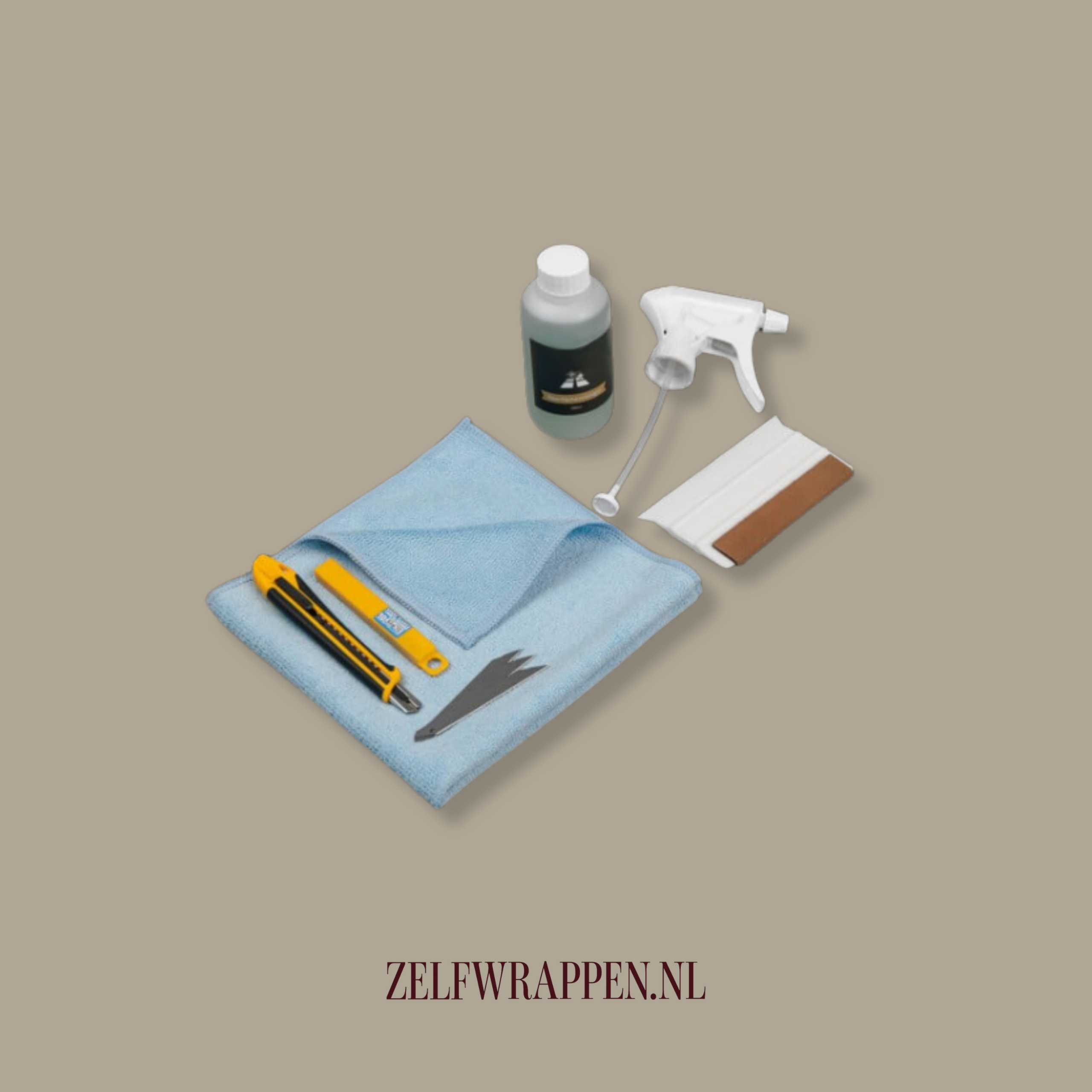 Professionele toolkit voor zelf wrappen