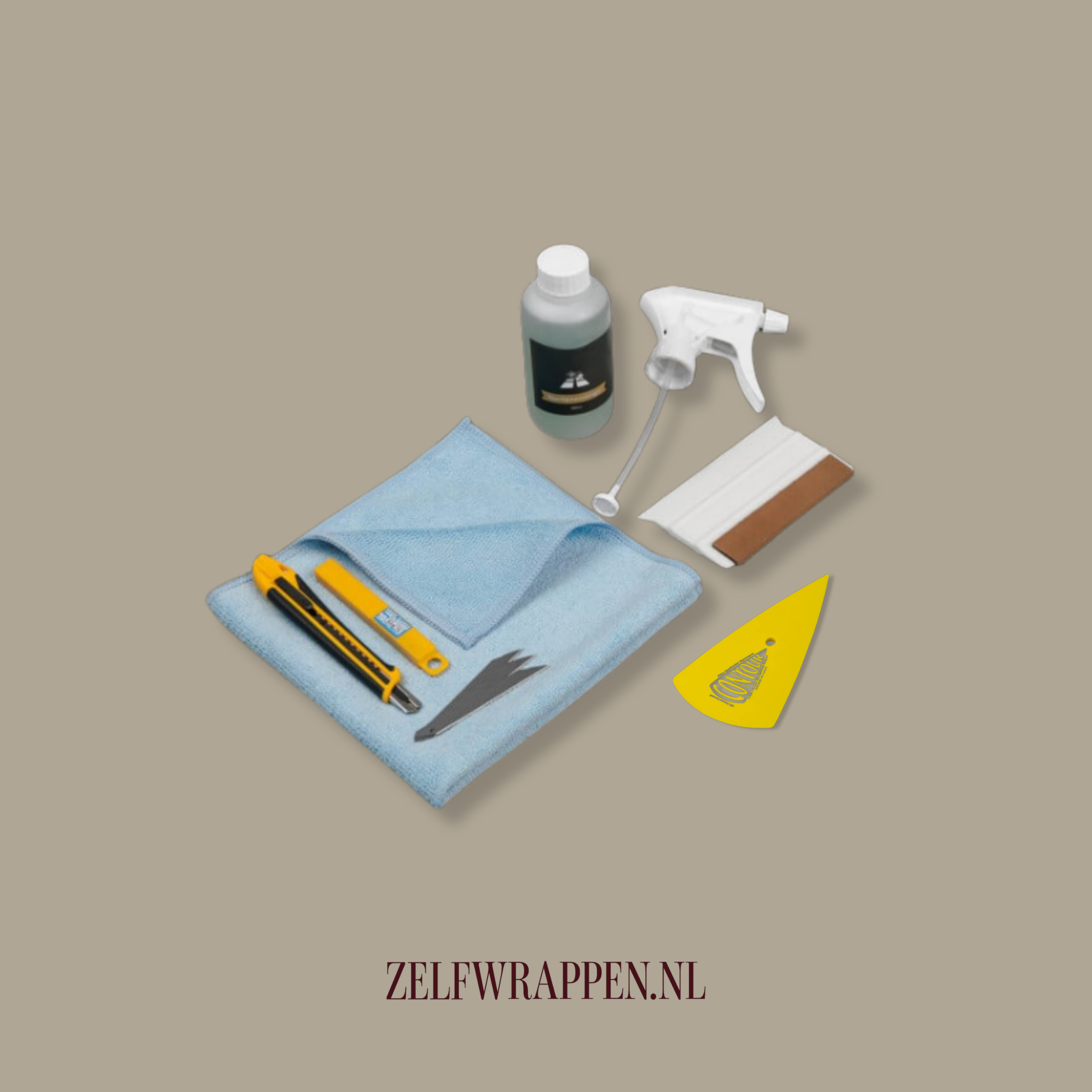 Complete toolkit voor zelf wrappen