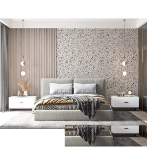 Alternative view of BODAQ Interior Film - Interieurfolie PM012 Terrazzo Obsidian